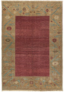 Dragon Border 6x9 rug, a hand knotted rug designed by Tufenkian Artisan Carpets.