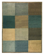 12 square patchwork is a hand knotted rug by Tufenkian Artisan Carpets