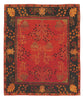 DONEGAL BRANCHES RUBY / DEEP PINE, a hand knotted rug designed by Tufenkian Artisan Carpets.