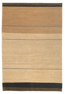 LOOP STRIPE HONEY SUEDE, a hand knotted rug designed by Tufenkian Artisan Carpets.