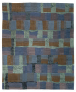 EVA H BLUEBOTTLE, a hand knotted rug designed by Tufenkian Artisan Carpets.