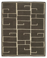 SHANGHAI W/HEMP COFFEE BEAN, a hand knotted rug designed by Tufenkian Artisan Carpets.