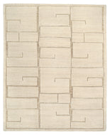 SHANGHAI W/HEMP SHEEPSKIN, a hand knotted rug designed by Tufenkian Artisan Carpets.