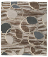 IONE SILVER NICKEL, a hand knotted rug designed by Tufenkian Artisan Carpets.