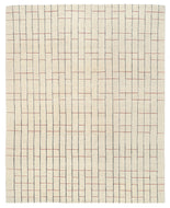 BLIPMARKS RED, a hand knotted rug designed by Tufenkian Artisan Carpets.