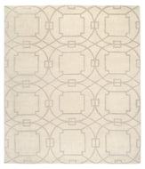 CLOISTER SNOWSTORM, a hand knotted rug designed by Tufenkian Artisan Carpets.