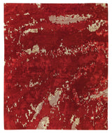 BUTTERFLY RUBY, a hand knotted rug designed by Tufenkian Artisan Carpets.