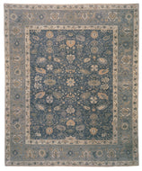 JASMINE LAPIS SHEARED, a hand knotted rug designed by Tufenkian Artisan Carpets.