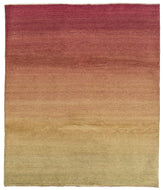 Twilight III Flame, 8x10 hand knotted Armenian rug