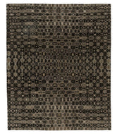 Arpeggio Charcoal is a hand knotted rug by Tufenkian Artisan Carpets
