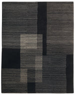 SKETCH PAD BLACK/GOLD, a hand knotted rug designed by Tufenkian Artisan Carpets.