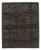 RETRO TRACE CHARCOAL, a hand knotted rug designed by Tufenkian Artisan Carpets.