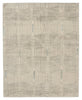 RETRO TRACE SILVER STREAK, a hand knotted rug designed by Tufenkian Artisan Carpets.