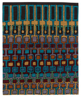 KEYS FIESTA, a hand knotted rug by Tufenkian.