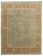 BARROW AQUA, a hand knotted rug designed by Tufenkian Artisan Carpets.