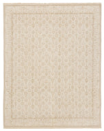 ARGENT IVORY BROWN, a hand knotted rug designed by Tufenkian Artisan Carpets.