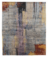 GERHARD CONCRETE, a hand knotted rug designed by Tufenkian Artisan Carpets.