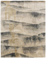 RANGE GOLD, a hand knotted rug designed by Tufenkian Artisan Carpets.