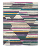 Abstract Fall, a hand knotted rug design by Tufenkian Artisan Carpets