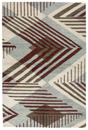 ASTRID MAROON, a hand knotted rug designed by Tufenkian Artisan Carpets.