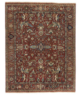 Classic Heriz 3 Red, a hand knotted rug designed by Tufenkian Artisan Carpets.