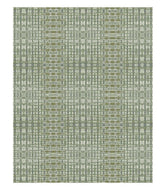 Crescendo Light Olive digital rendering, a hand knotted rug by Tufenkian Artisan Carpets