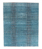 Crescendo Cerulean 8x10, a hand knotted rug by Tufenkian Artisan Carpets