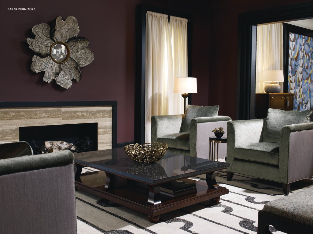 Installation shot of Chant Black, a hand knotted rug designed by Tufenkian Artisan Carpets. room-image