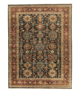 Classic Heriz 8 Black Rust, a hand knotted rug designed by Tufenkian Artisan Carpets.