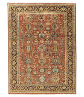 Classic Heriz 8 Rust, a hand knotted rug designed by Tufenkian Artisan Carpets.