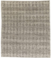 Diamond Stripe Natural, a hand knotted rug design by Tufenkian Artisan Carpets