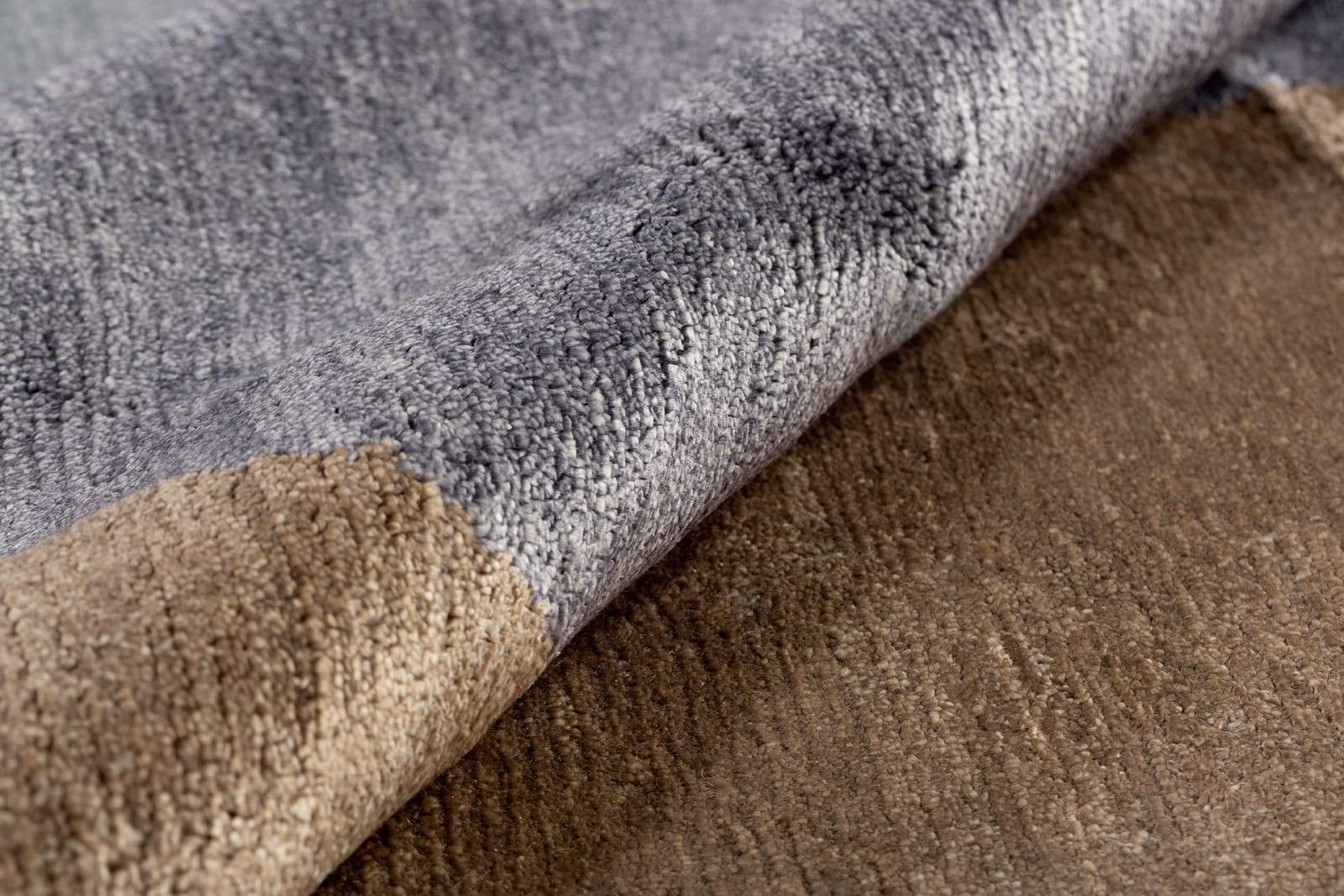 Detail shot of Delmonico Kona, a hand knotted rug by Tufenkian Artisan Carpets