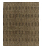 Presto Brown Sample is a 8x10 hand knotted rug design by Tufenkian Artisan Carpets