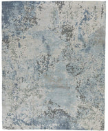 Foundry Cornflower, a hand knotted rug designed by Tufenkian Artisan Carpets.
