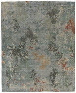 Foundry Storm, a hand knotted rug designed by Tufenkian Artisan Carpets.