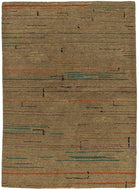 Fragment Light custom 5x7 hand knotted rug