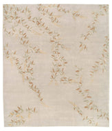 FLORAL CASCADE GOLDEN PEARL is a hand knotted rug by Tufenkian Artisan Carpets