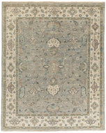 HP77 PALMETTE Light Blue, a hand knotted rug designed by Tufenkian Artisan Carpets.