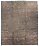 ICEPLUM VIOLET, a hand knotted rug designed by Tufenkian Artisan Carpets.