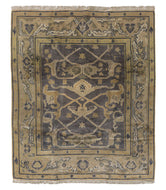 Kumari Charcoal, a hand knotted rug by Tufenkian Artisan Carpets