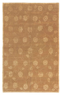 LOTUS & VINE GOLDEN SUEDE is a hand knotted rug by Tufenkian Artisan Carpets