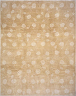 LOTUS & VINE TAN is a hand knotted rug by Tufenkian Artisan Carpets