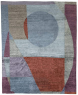 MARTINE PLUM, a hand knotted rug by Tufenkian Artisan Carpets