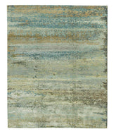 Prisma Emerald, a hand knotted rug designed by Tufenkian Artisan Carpets.