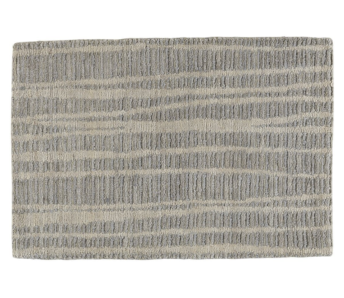 Rays II Light Grey, a hand knotted rug designed by Tufenkian Artisan Carpets.