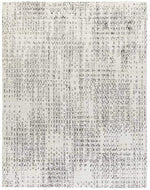 Slipstream White Black, a hand loomed rug design by Tufenkian Artisan Carpets