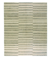 Strie Check Subtle, a hand knotted rug designed by Tufenkian Artisan Carpets.