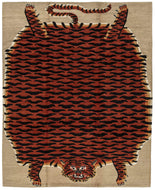 Well Fed Tiger, a hand knotted rug designed by Tufenkian Artisan Carpets