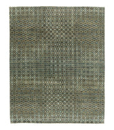 Vivace Teal 8x10, a hand knotted rug by Tufenkian Artisan Carpets