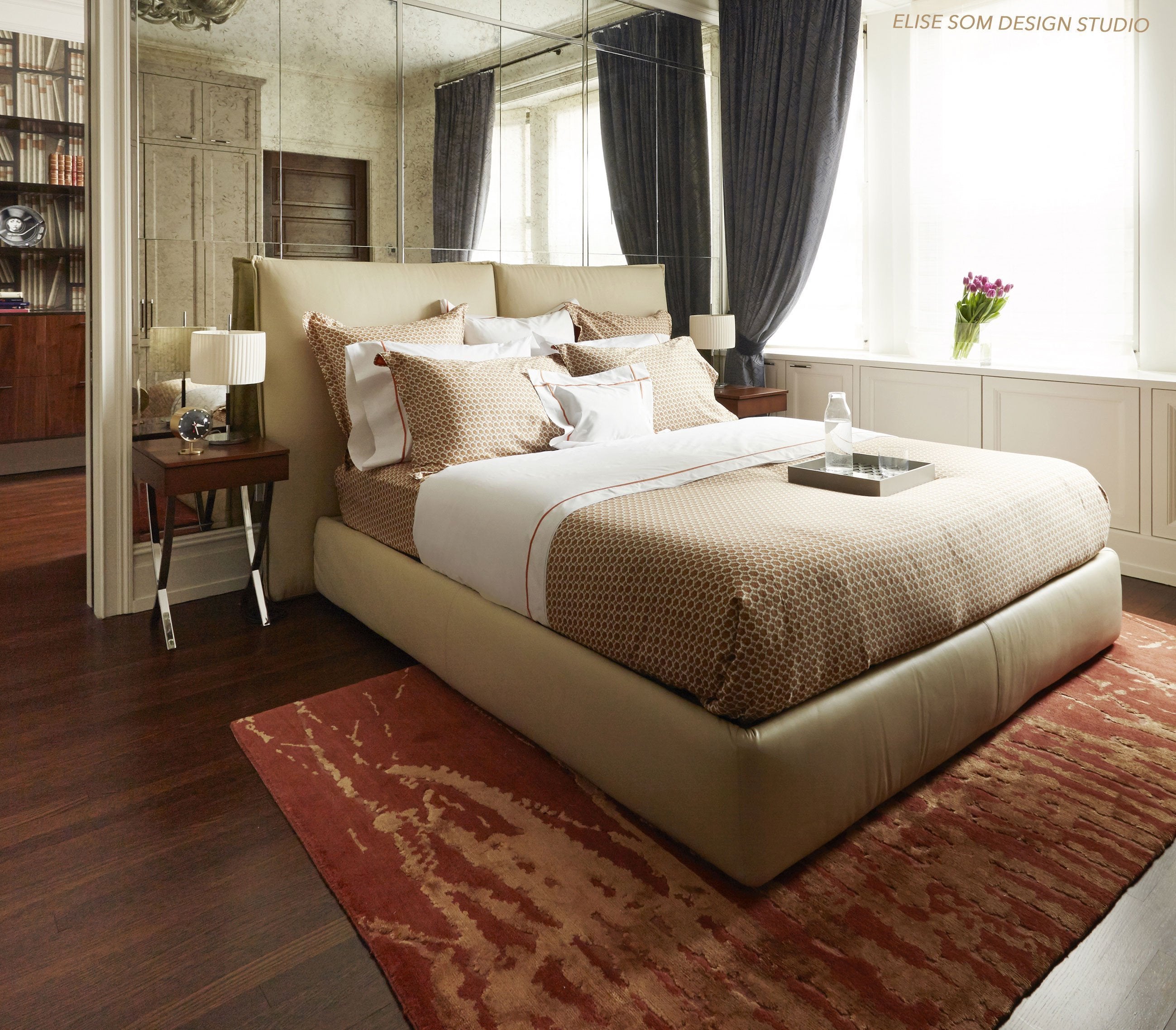 installation image of ven coral rust room-image
